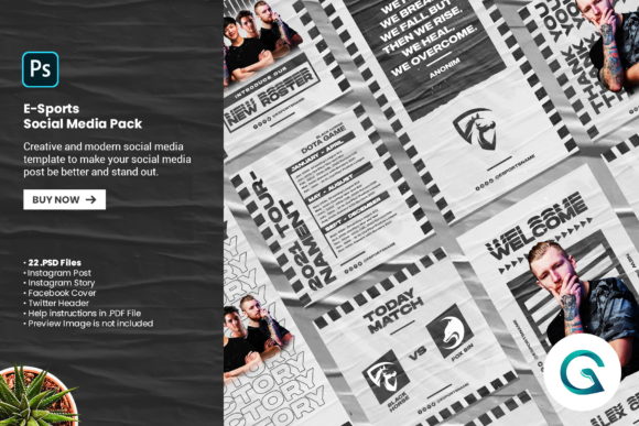 Download Esports Social Media Pack - Premium Resources