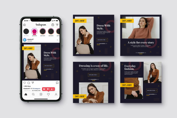 Download Fashion Instagram Post - Fashion instagram post Collection