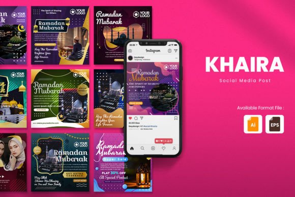 Download Khaira - Social Media Pack - Premium Bundle